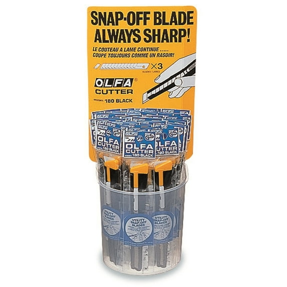 BUCKET DISPLAY PLST W/36#180