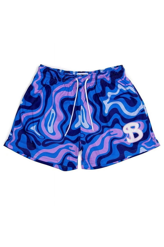 BUCKETSQUAD Pigment Wind Shorts Men's Mesh Quick-Drying Summer Loose Four-Point Knee Basketball Pants