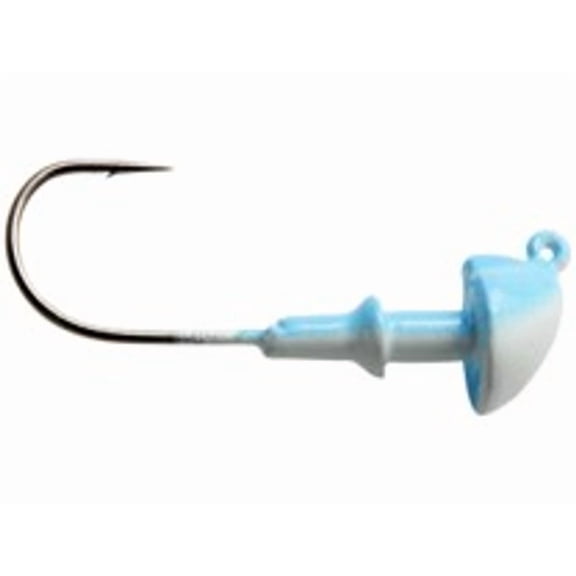 BUCKEYE LURES J-WILL SWIMBAIT HEAD LIGHT WIRE 1/8 OZ / BLUBCK
