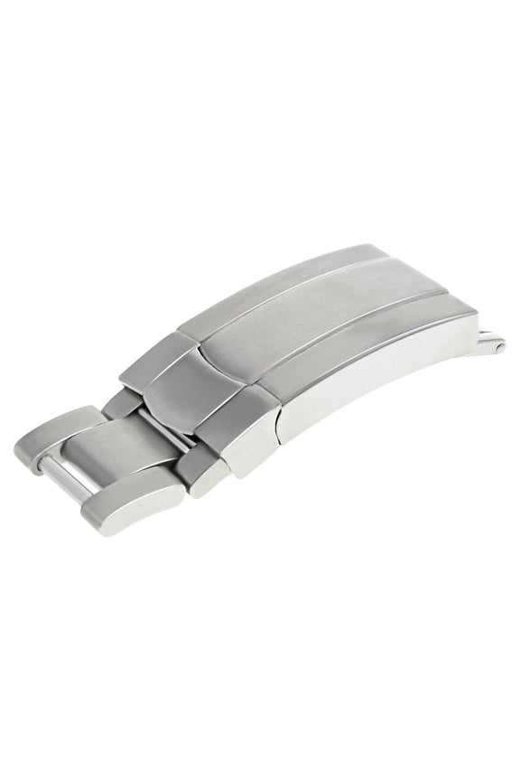BUCKLE CLASP FOR 36MM ROLEX WATCH OYSTER WATCHBAND MATTE STAINLESS STEEL
