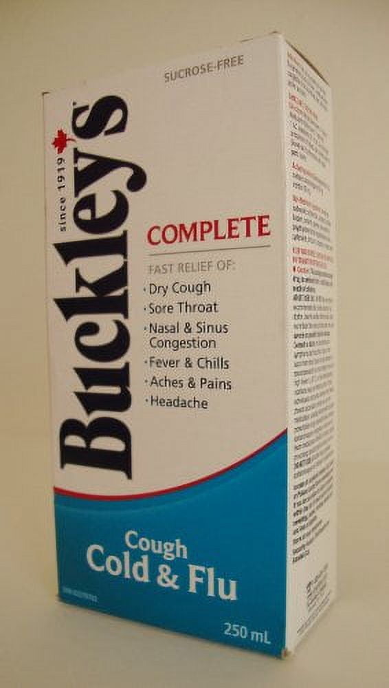 BUCKLEY S Original COMPLETE Syrup for COUGH Large 250 ml Size