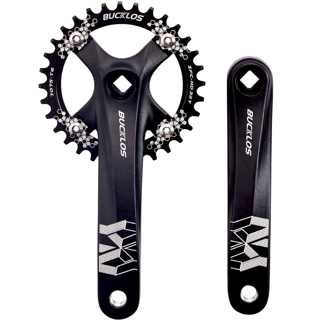 Crankset 32t Single Speed Chainring BUCKLOS 104 BCD Mountain Bike