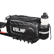 BUCKLOS 17L Large Capacity Bike Bag Hard Shell EVA+PU Shelf Bag Waterproof Multifunction Bike Backseat Bag