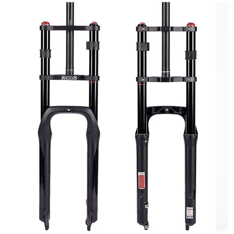 BUCKLOS 26 inch Fat Tire Electric Bike Air Suspension Fork
