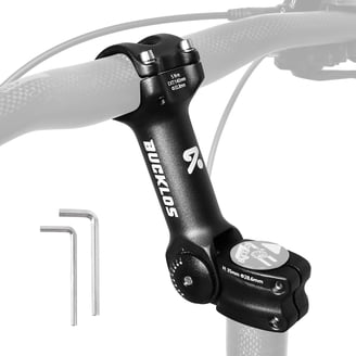 Adjustable Bike Mountain Bike Handlebar Stem Riser Bike Bicycle Stem -75 50 Degree Adjustable Bike Stem- 90/110/145 –  GEWAGE