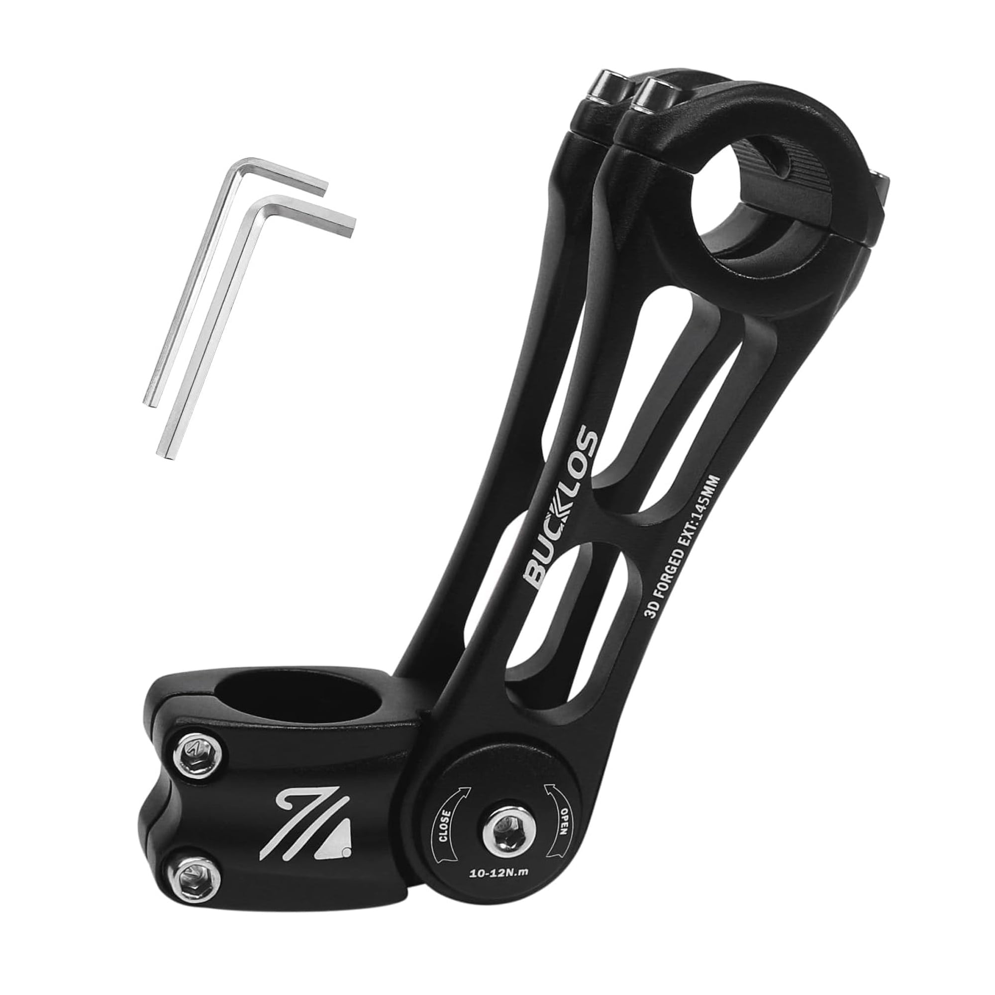 TiTo Titanium Bicycle Stem - 31.8mm X 70mm, 5 Degree, Gr9 Titanium Alloy For MTB/Road Bike