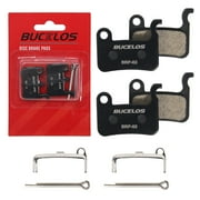 BUCKLOS Bike Disc Brake Pads - Bicycle Disk Brake Pads for Zoom/Shimano Deore XT XTR LX SLX Hone Alfine Saint for Ebike/Mountain Bike/Electric Bike/Road/ScooterResin