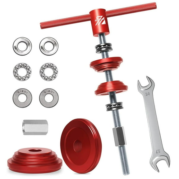 BUCKLOS Bike Headset Press-in Tool, Bicycle Repair Accessories Suitable for Most Bike headsets and Some Press-in Bottom Brackets Bottom Bracket Install Tool Kit, Bearing Press Tool