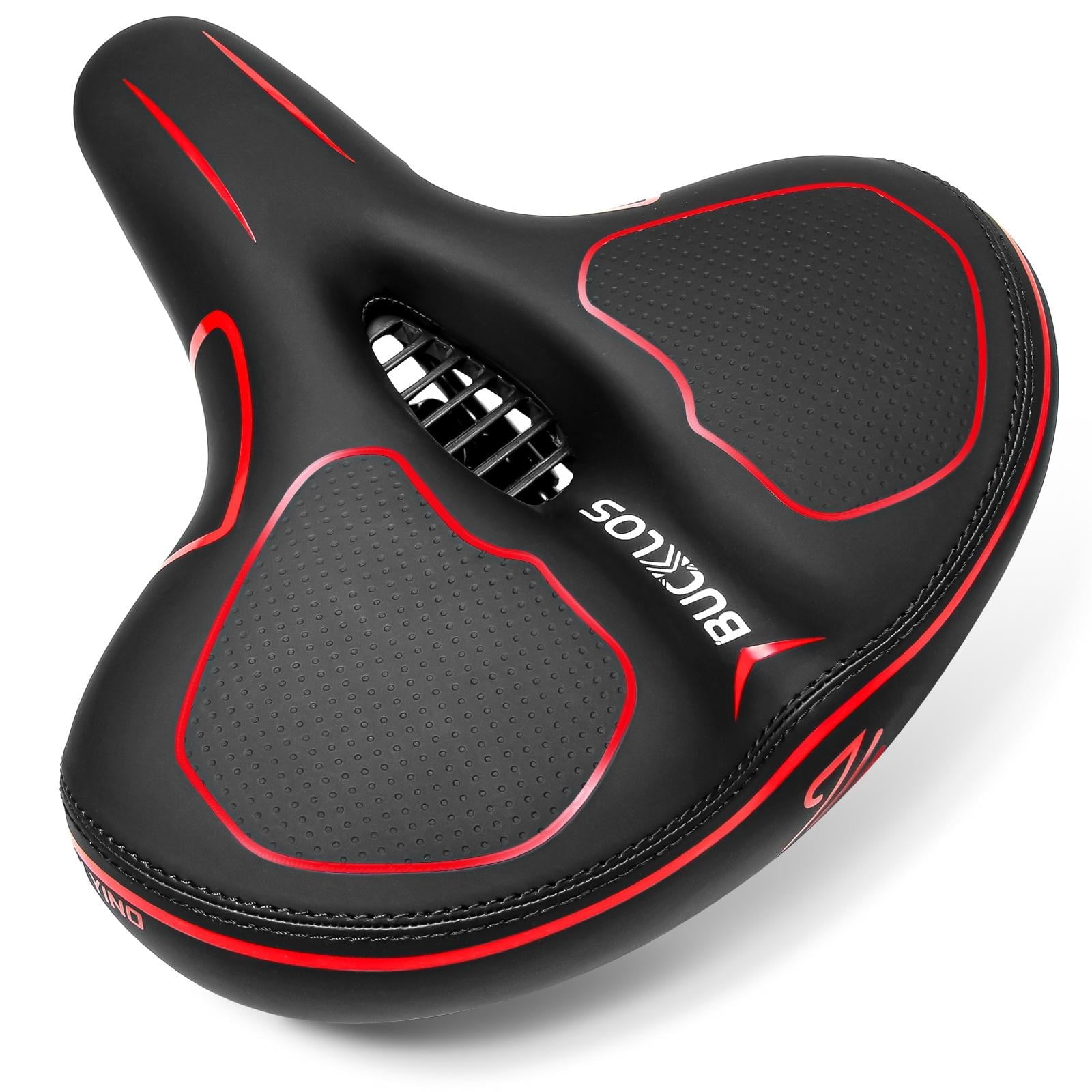 Bucklos Comfortable Extra Wide Bike Seat Cushion For Women Men Exercise Bikestationarypeloton 9297