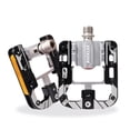thumbnail image 1 of BUCKLOS Folding Bike Pedals 9/16" Cr‑Mo Steel Axle, 4 Sealed Bearings Aluminum Alloy Flat Platform Pedals with Anti‑Slip Pins & Reflectors, Dust‑Water Resistant for Folding Bikes, Road Bikes, BMX, 1 of 11