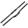 thumbnail image 1 of BUCKLOS Full Carbon Fiber MTB Handlebar 31.8/25.4mm Bicycle Handlebars Bicycle AM/FR/Commuter Bike 20mm Rise 6° Backsweep Flat Riser Bar 660/720/760mm, 1 of 8