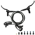 thumbnail image 1 of BUCKLOS HD-M735 Mountain Bike Hydraulic Disc Brake Set 4 Pistons Front&Rear 850mm/1630mm Aluminum Alloy Caliper Lever for MTB/Road Bicycle/E-Bike/Folding Bicycle/Fat Bike, 1 of 5