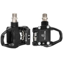 BUCKLOS Look Delta Road Bike Pedals SPD Bike Bicycle Clip Pedals Aluminium Bicycle Pedals Fit Indoor Outdoor Cycling (9/16'' Clips Pedal Replacement) Compatible with Peloton & Shimano SPD