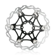 BUCKLOS Mountain Bike Disc Brake Rotor 160 mm 180mm 203mm, Aluminum Heat Dissipation Road Bike Floating Rotors with 6 Bolts, Fit for Road Bike, Mountain Bikes, BMX