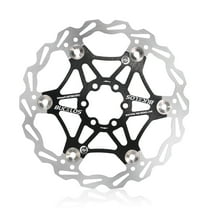 BUCKLOS Mountain Bike Disc Brake Rotor 160 mm 180mm 203mm, Aluminum Heat Dissipation Road Bike Floating Rotors with 6 Bolts, Fit for Road Bike, Mountain Bikes, BMX