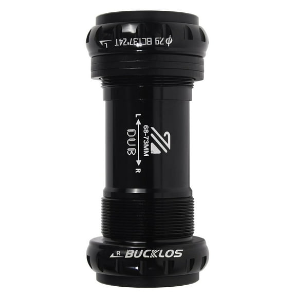 BUCKLOS Road Bike 68-73mm Bottom Bracket DUB Threaded Aluminum Alloy Mountain Bicycle Bottom Bracket match 29mm crank for MTB BMX