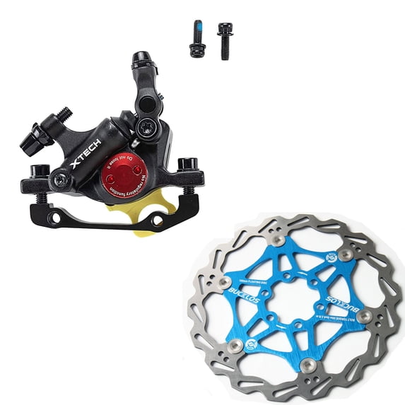 BUCKLOS Zoom HB-100 Bicycling Line Pulling Hydraulic Disc Brake Calipers with Bolt MTB Bike Rotor Bicycle Part
