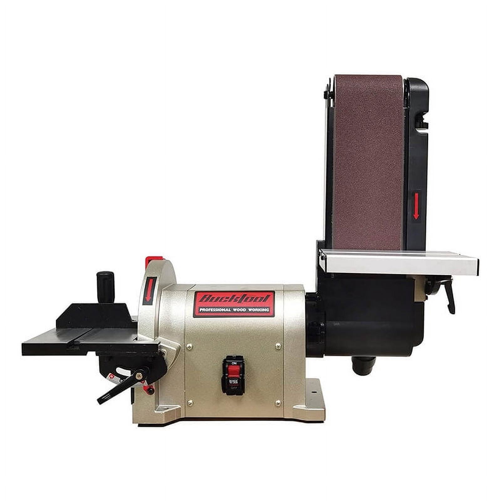 WEN 4.3Amp 4 x 36 in. Belt and 6 in. Disc Sander with Cast Iron Base