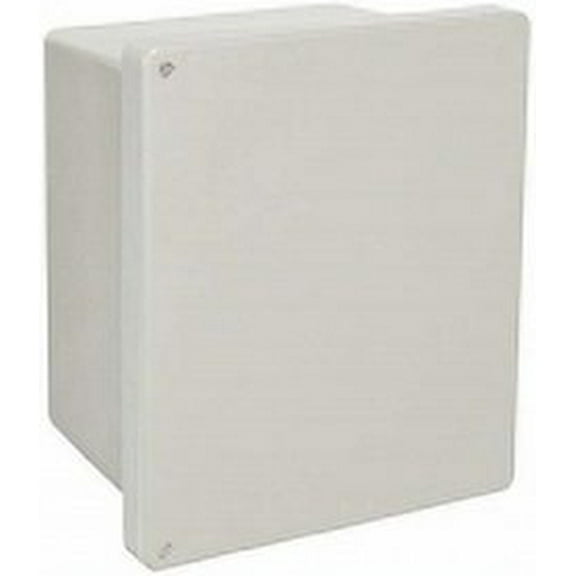 BUD Industries NF-6613 Fiberglass NEMA Box with Screwed Cover