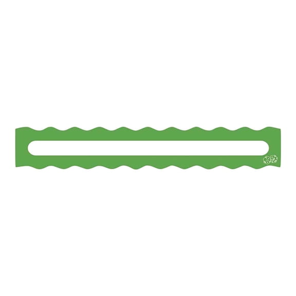 BUDAO00 Mahjong Card Line Finder, Acrylic Reader Strip for Beginners, Rule Study, Hand Building, Tile Combination Tracking, Travel Game Night and Mahjong Accessory Set (Green)