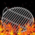 BUDAO00 Round Stainless Steel Grill Grate Heavy Duty Cooking Rack With ...