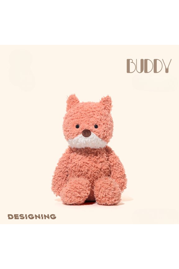 BUDDY Monkey Plush Toy - Ultra-Soft Comfort Doll, Sleep Companion, Stuffed Monkey for Girls and Kids