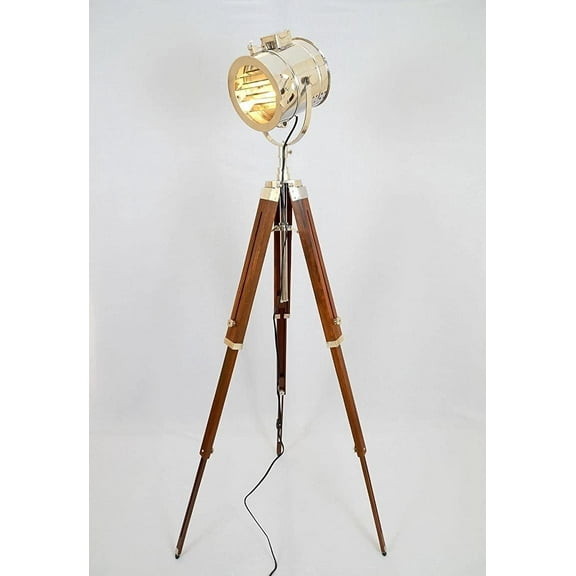 BUDGET SIGNAL TRIPOD FLOOR LAMP HOME DECOR