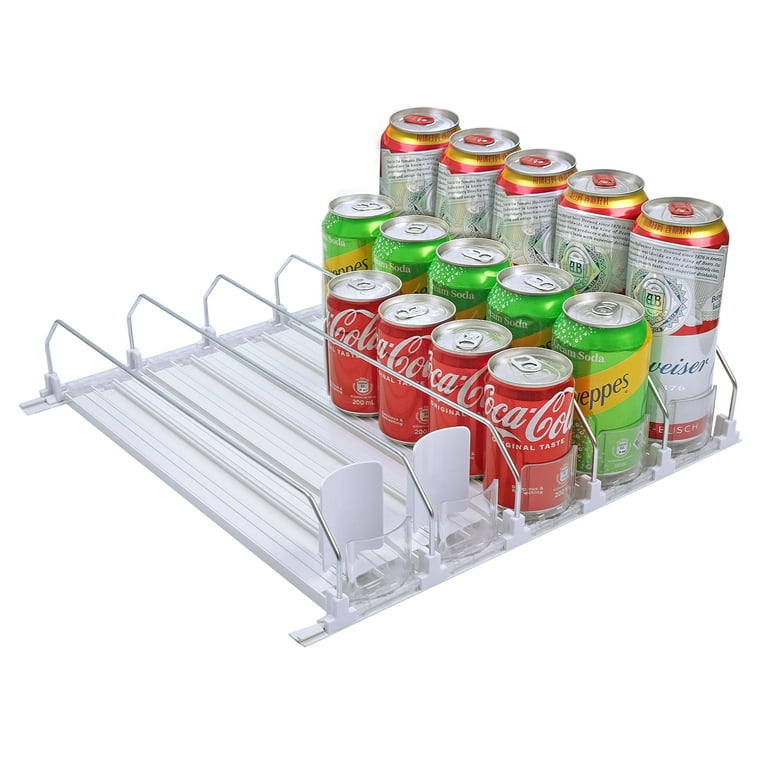 Beer bottle organizer outlet for refrigerator
