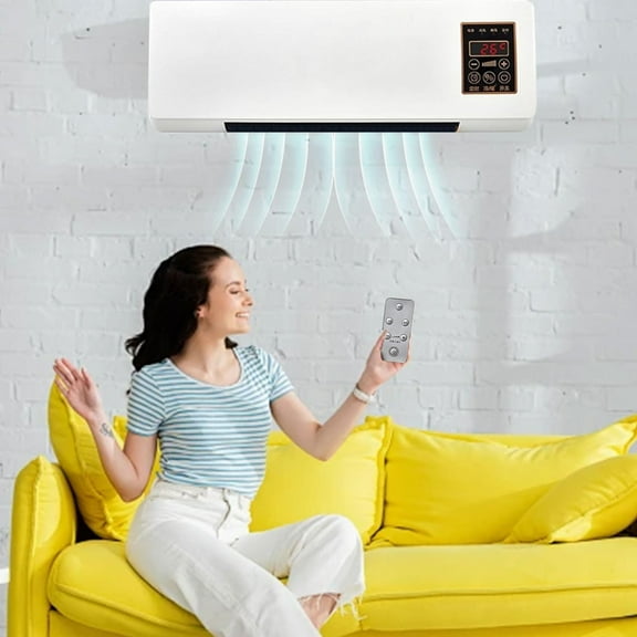 BUERCWS 5000 btu Climafy Air Conditioner Split Max, 2025 New Climafy Portable Air Conditioner, Intelligent Constant Temperature, Cooling and Heating, Low Noise, High Power (White,110V)