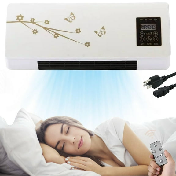 BUERCWS Climafy Air Conditioner, Split Max Air Conditioner, Through the Wall AC Unit, Heating & Cooling, Silent & Energy Efficient, with Remote,110V 12000 BTU (White)