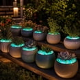 thumbnail image 1 of BUERCWS Glow in The Dark Garden Stones - 200pcs Luminous Landscape Rocks For Pathway, Solar Powered Outdoor Decor Yard Lights, 1 of 6