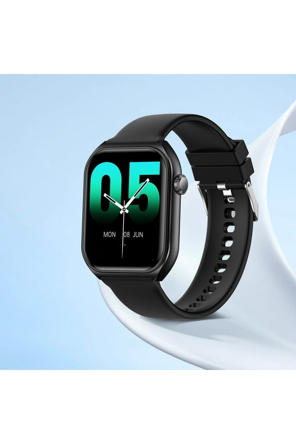 Multifunctional Fitness Tracker Watch: Full Screen Navigation, Bluetooth Call Function, Scratch-Proof Display, IP67 Rated, 120H Battery for Outdoor Adventures