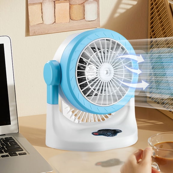 BUERCWS Portable Wind Cooler - Turn Dry Heat into Cold Air with Hydro Chill, Lightweight & Quiet for Bedroom Nursery or Craft Room