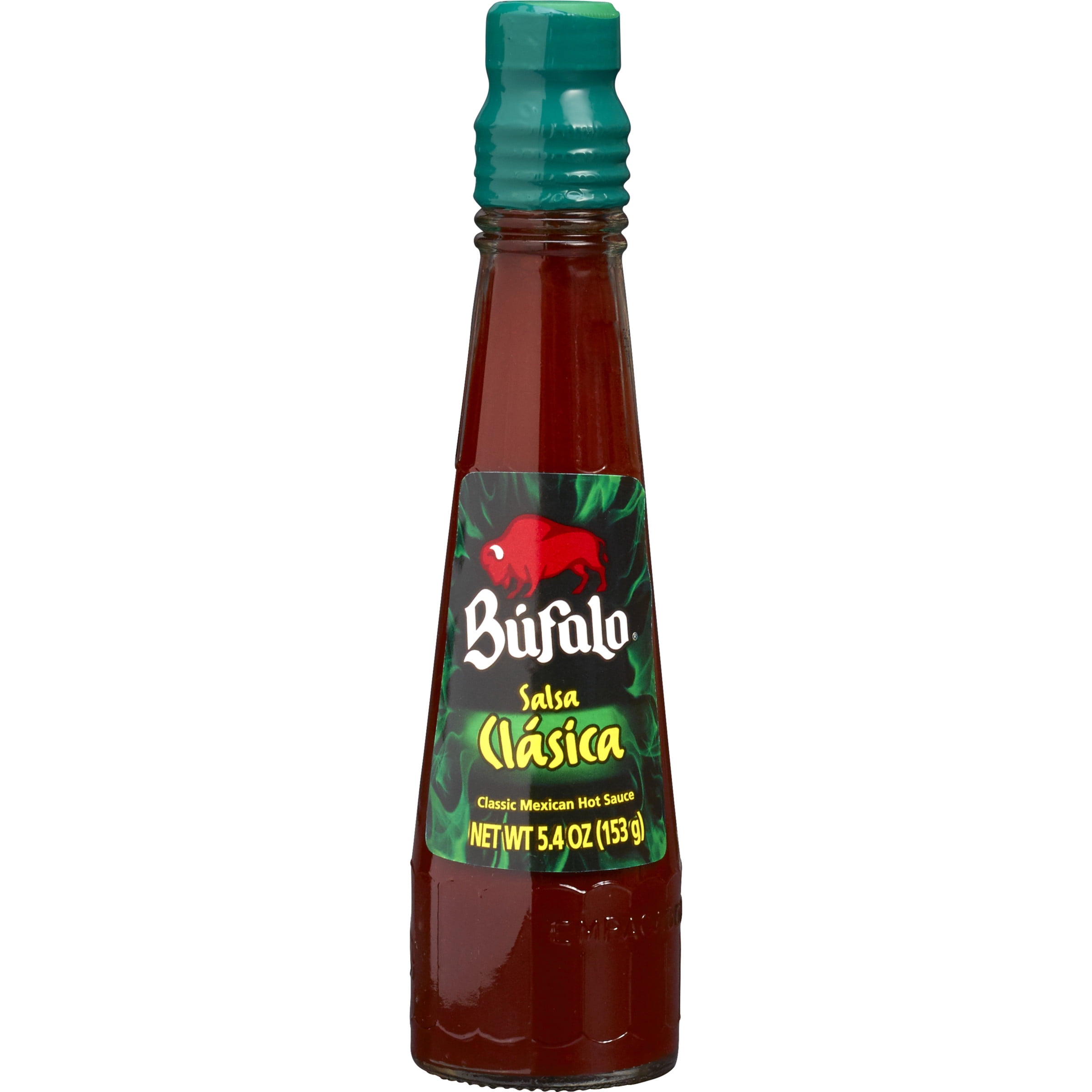 BUFALO Jalapeno Hot Sauce, Mexican Hot Sauce, 5.5 oz