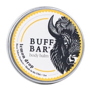 Big Crazy Buffalo All Purpose Dry Skin Relief Bison Tallow Body Butter with Lemon Drop Scent 2 oz
