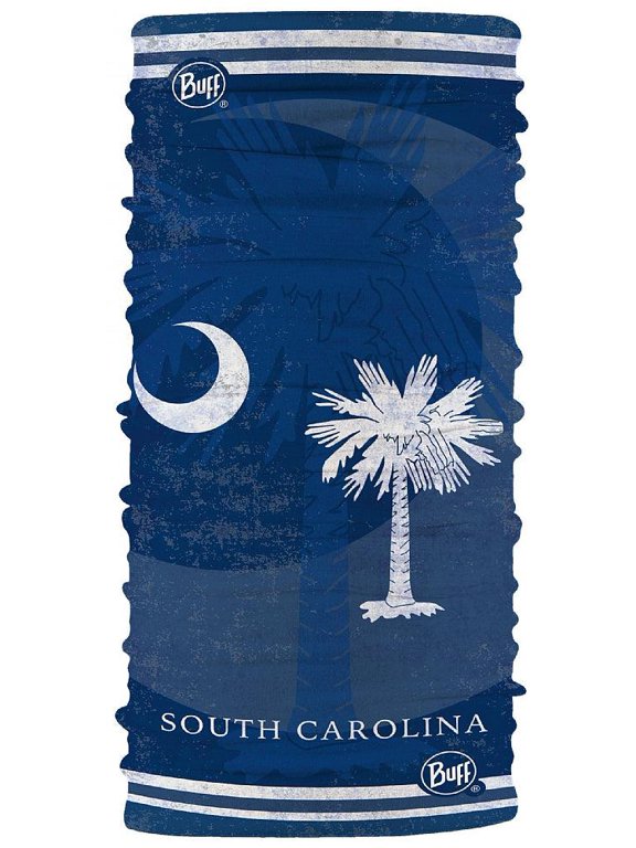 CoolNet UV+ South Carolina Flag Facemask