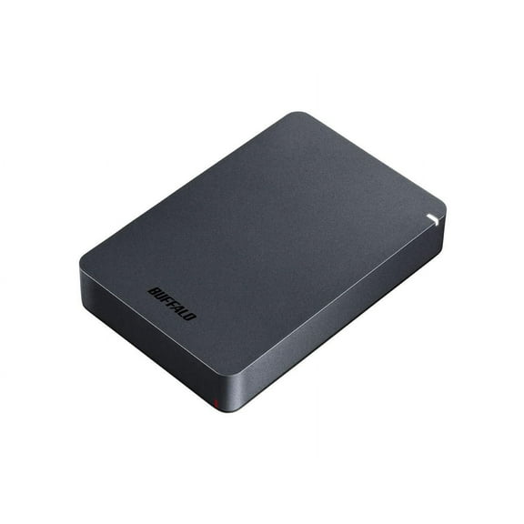 Buffalo MiniStation Safe 4 TB Hard Drive - External - Desktop PC, MAC Device Supported - USB 3.2 (Gen 1) - 2 Year Warranty - 1