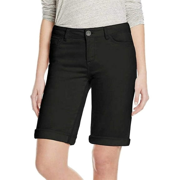 BUFFALO David Bitton Womens Stretch Skinny Ankle Grazer Pants. Color: Black. Size: 6/29.