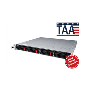 BUFFALO TeraStation 3430RN 4-Bay Secure SMB Rackmount NAS 8TB (4x2TB) with Hard Drives Included - Annapurna Labs Alpine AL524 Quad-core (4 Core) 2 GHz - 4 x HDD Supported - 4 x HDD Installed - 8 TB...