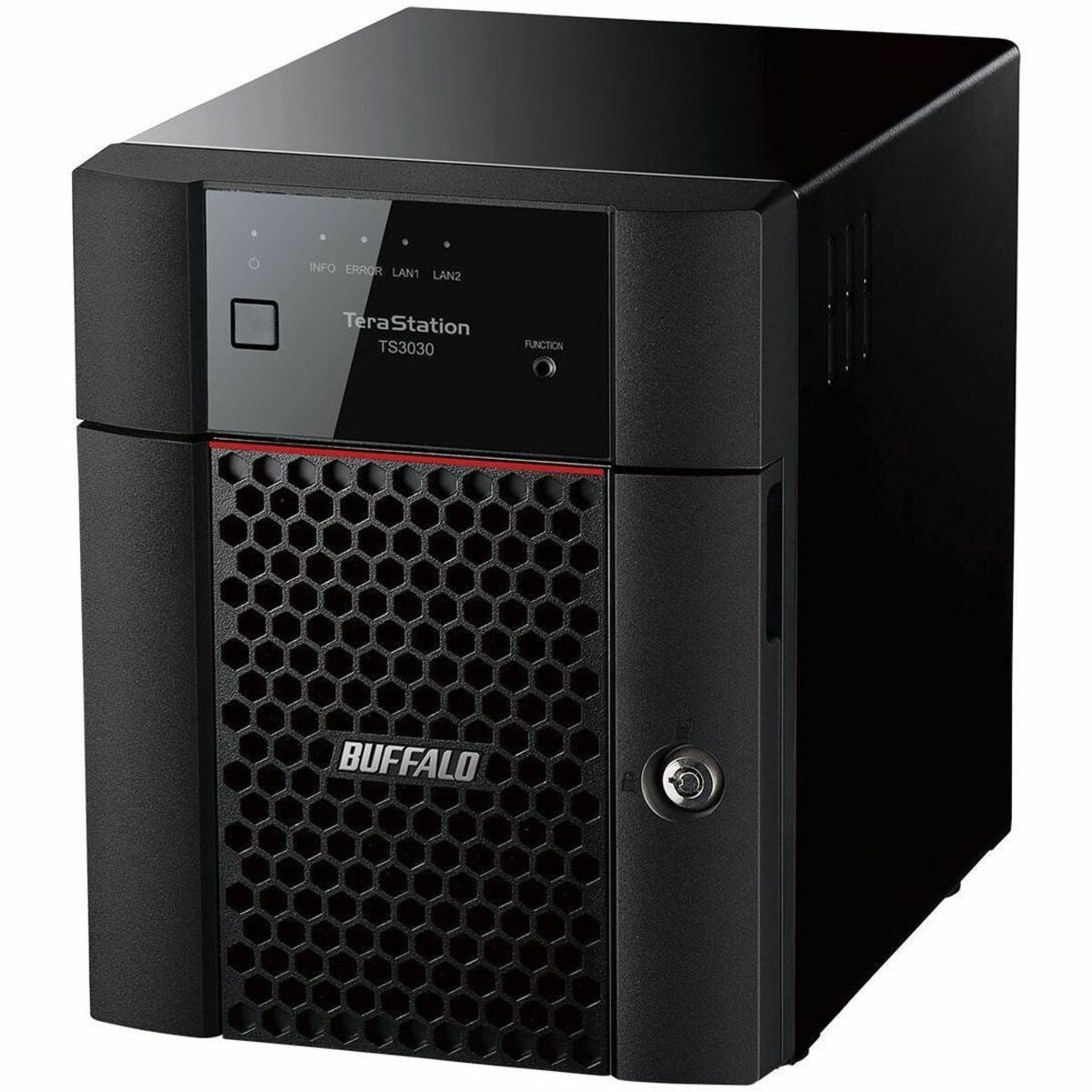 BUFFALO TeraStation 3430DN 4-Bay Secure SMB Desktop NAS 32TB (4x8TB) with Hard Drives Included - Annapurna Labs Alpine AL524 Quad-core (4 Core) 2 GHz - 4 x HDD Supported - 4 x HDD Installed - 32 TB...