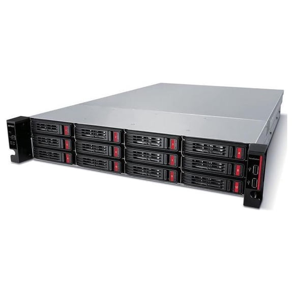 Buffalo TeraStation 5020 Series NAS Server - Rackmount - 64TB - 12-bay - HDD Included - iSCSI Support - Snapshots - TAA Compliant