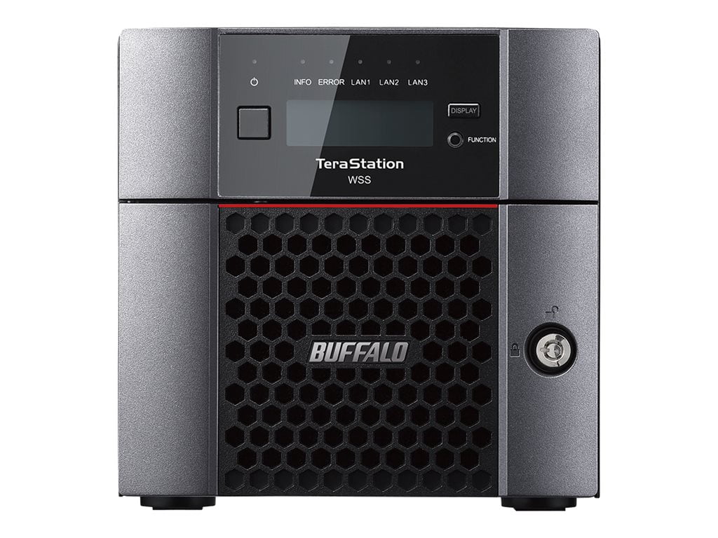 BUFFALO TeraStation WS5220DN 2-Bay Windows Server IoT 2025 Desktop NAS 4TB (2x2TB) HDD Included TAA Compliant - Intel Atom C3338 Dual-core (2 Core) 1.50 GHz - 2 x HDD Supported - 48 TB Supported HD...