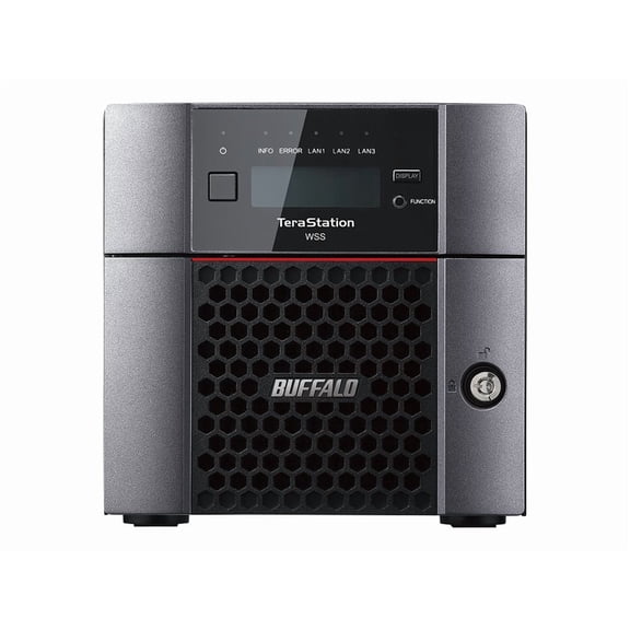 BUFFALO TeraStation WS5220DN 2-Bay Windows Server IoT 2025 Desktop NAS 8TB (2x4TB) HDD Included TAA Compliant - Intel Atom C3338 Dual-core (2 Core) 1.50 GHz - 2 x HDD Supported - 48 TB Supported HD...