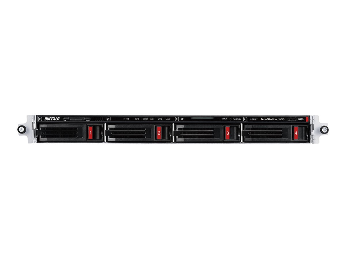 BUFFALO TeraStation WS5420RN 4-Bay Windows Server IoT 2025 Rackmount NAS 32TB (4x8TB) HDD Included TAA Compliant - Intel Atom C3338 Dual-core (2 Core) 1.50 GHz - 4 x HDD Supported - 48 TB Supported...