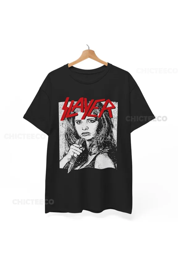 BUFFY VAMPIRE Slay METAL Mashup Shirt, Music Unisex Shirt