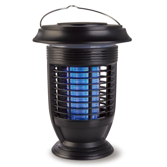 Ozark Trail Rechargeable Self-Cleaning Bug Zapper, Rechargeable Battery, for Outdoor Use, Black