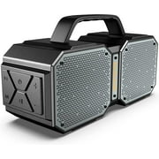 Bluetooth Speaker, BUGANI M83 IPX6 Waterproof Portable Large Bluetooth Speaker,Bluetooth 5.2,50W Big Power, 24H Playtime,Suitable for Family Gatherings and Outdoor Bluetooth Speakers