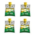 thumbnail image 1 of BUGGOFF 4 Pack Outdoor Disposable Hanging Fly Traps with Natural Pre-Bait, Portable, 1 of 10