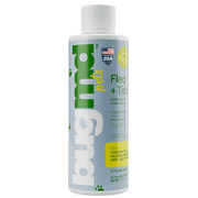 BUGMD Flea and Tick Concentrate (3.7 oz), Essential Oil-Powered Formula, Controls Fleas, Ticks, Mites in Dogs, and Other Furred Animals, Spray on Pet Beds, Kennels