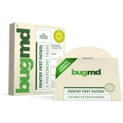 BUGMD Pantry Pest Patrol (18 Count)- Moth Traps for Kitchen, Pantry Moth Trap, Moth Traps with Pheromone Glue, Moth Traps for House Pantry